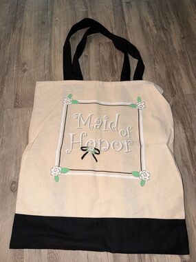 Maid of Honor Canvas Tote Bag